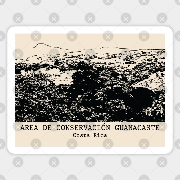 Area de Conservación Guanacaste - Costa Rica Magnet by Lakeric